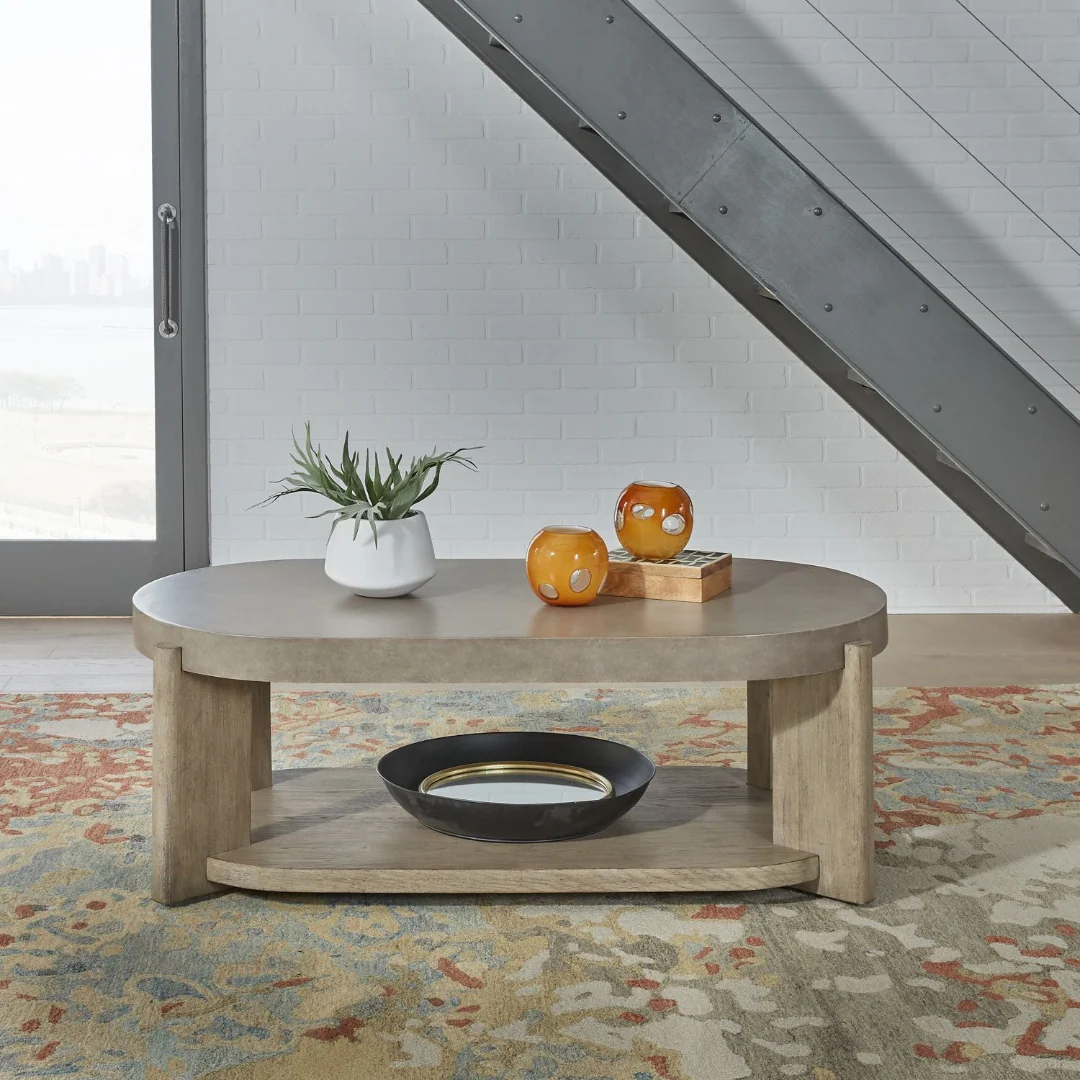 Affinity Oval Cocktail Table - Image 9