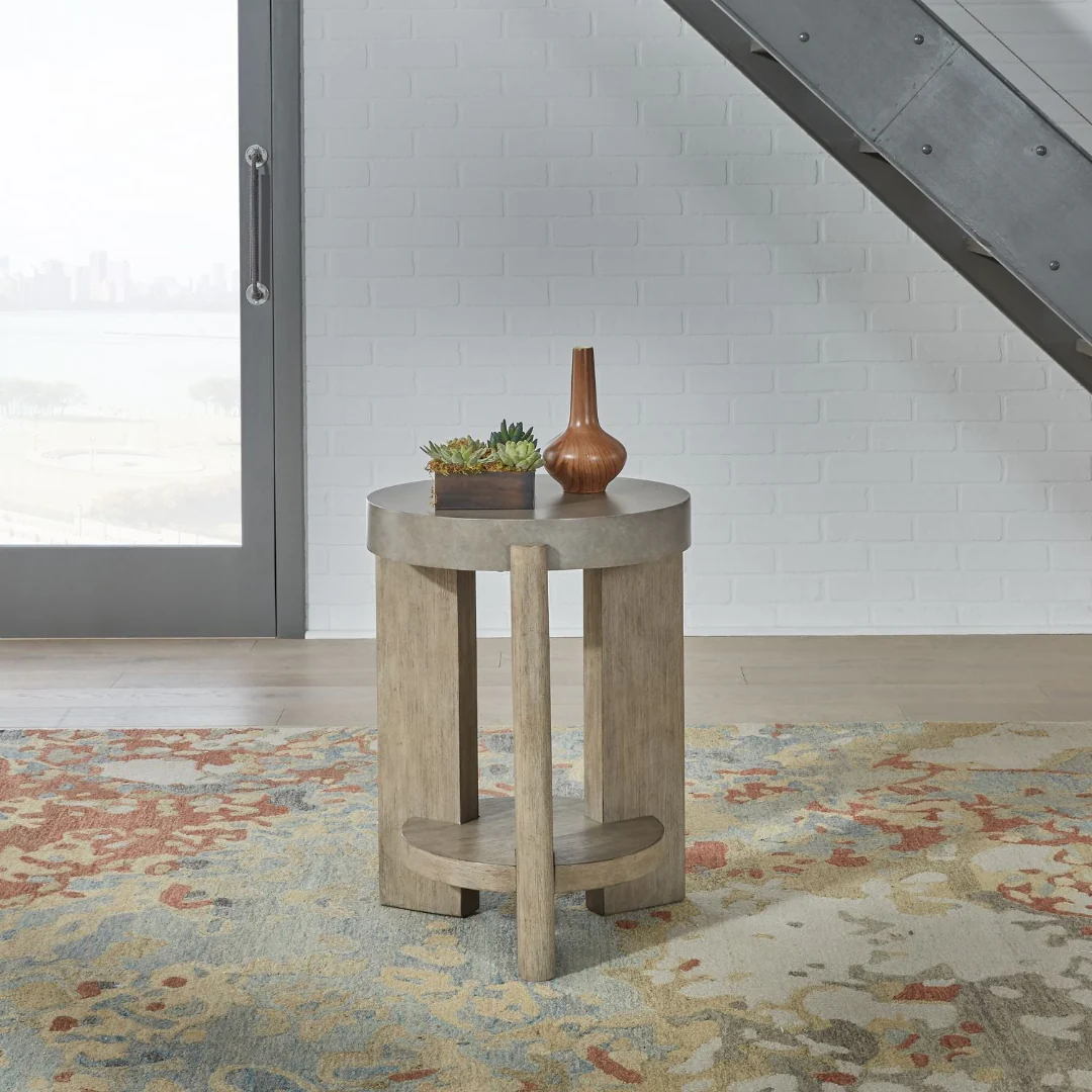 Affinity Round Side Table - Image 6