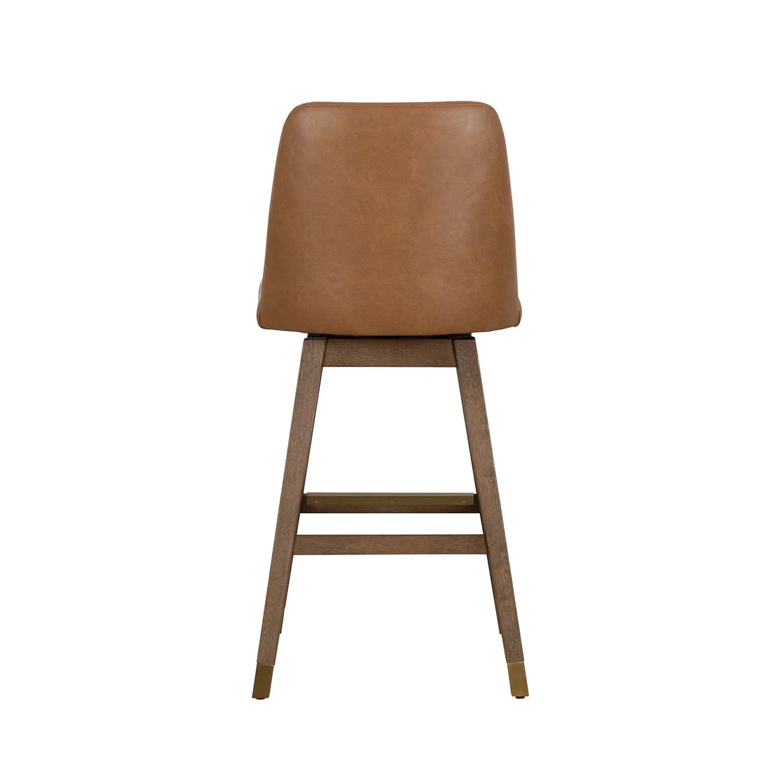 Amelia Upholstered Swivel Stool - Image 16