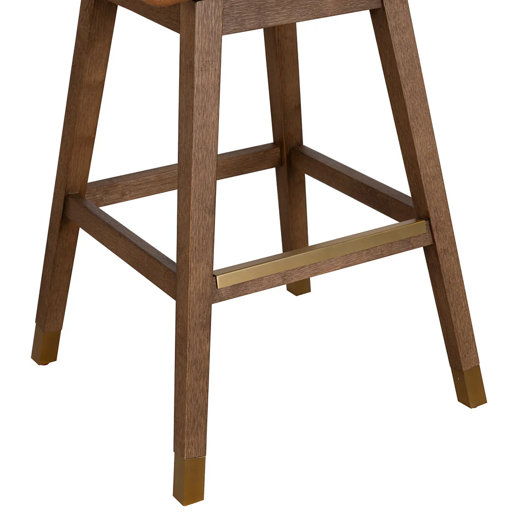 Amelia Upholstered Swivel Stool - Image 17