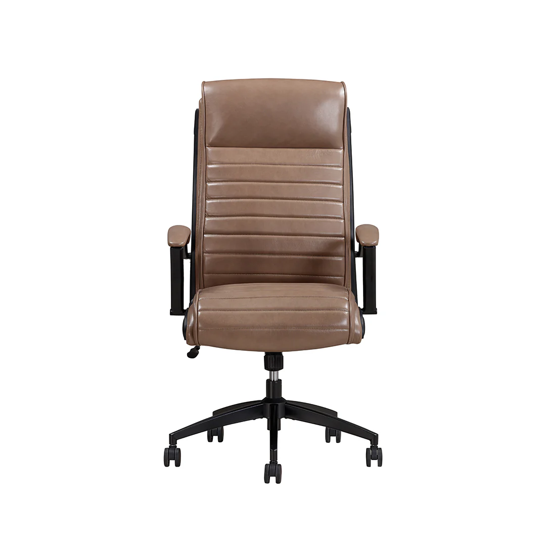 Atlas Leather Desk Chair - Image 2
