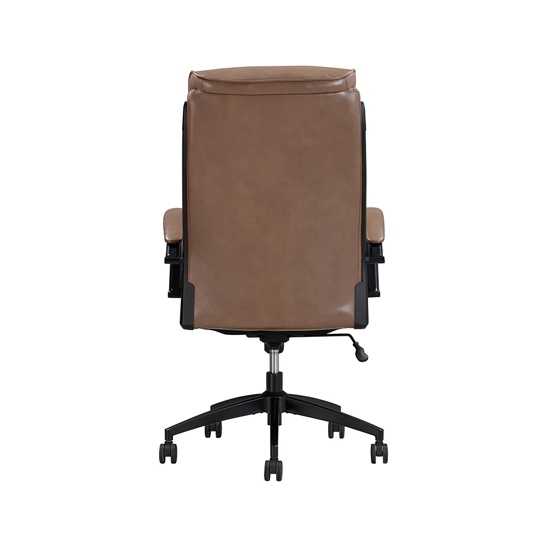 Atlas Leather Desk Chair - Image 4