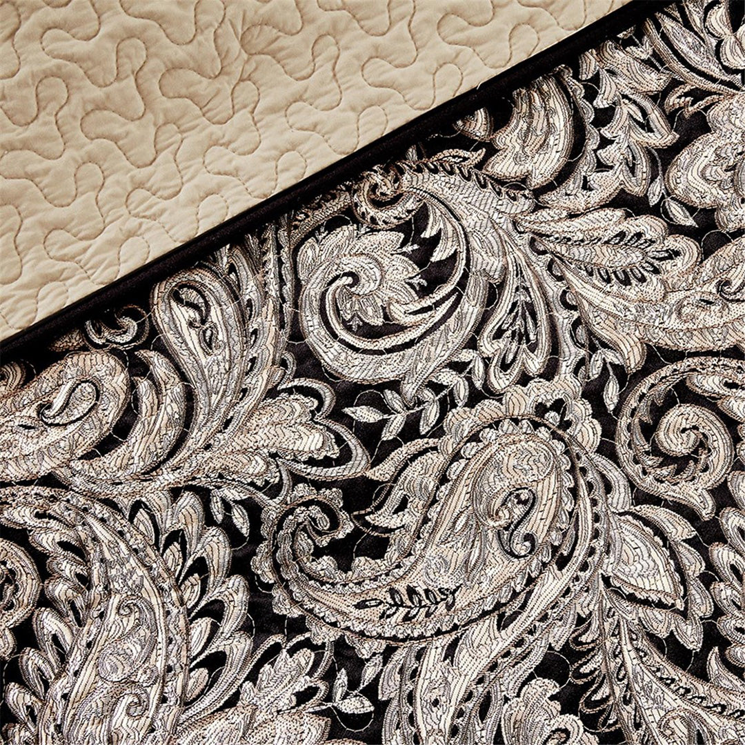 Aubrey Quilted Reversible Coverlet Set - Image 5