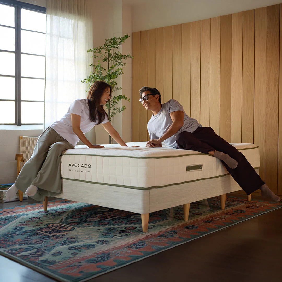 Avocado Green Mattress Foundation with Legs - Image 6