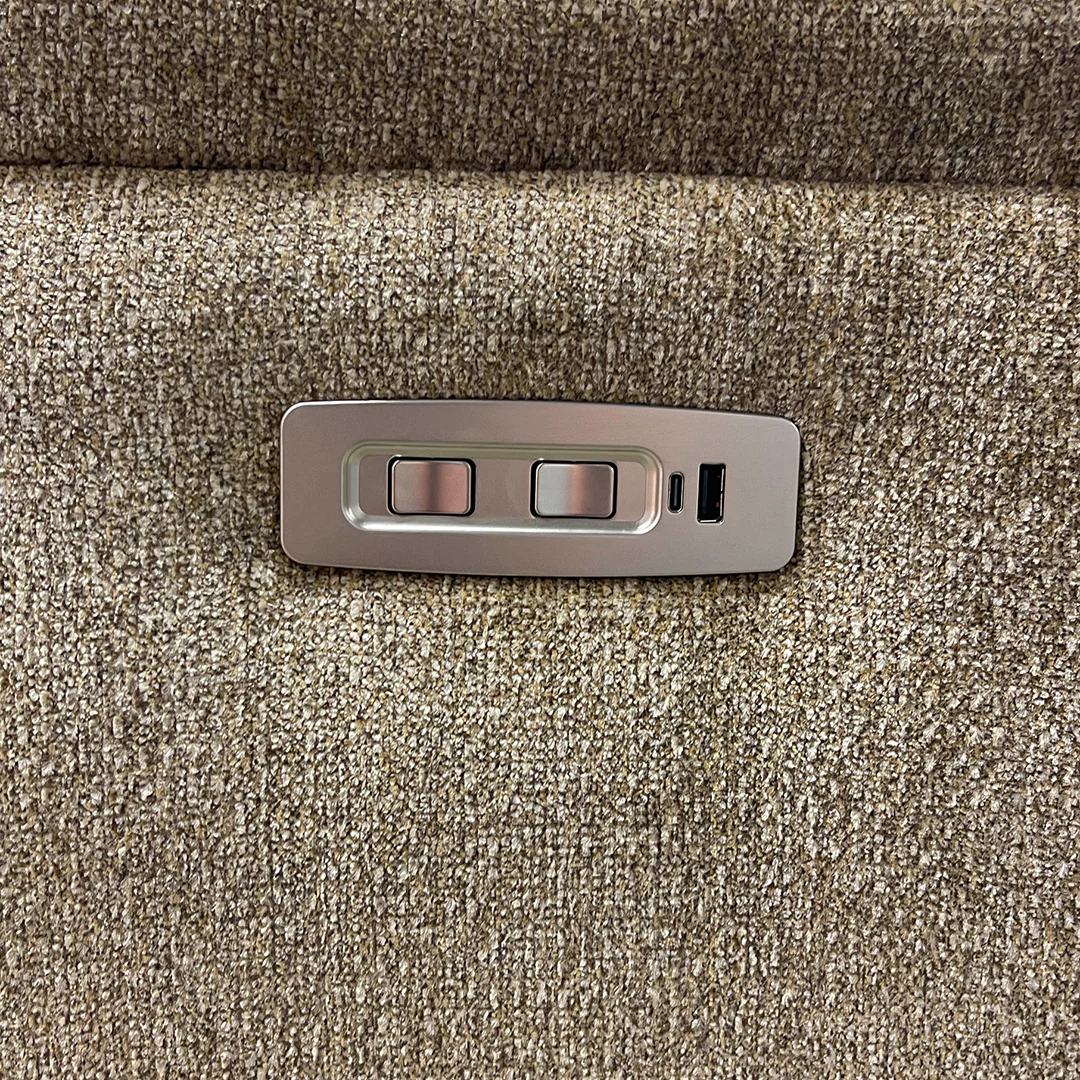Axis Power Reclining Loveseat with Console - Image 2