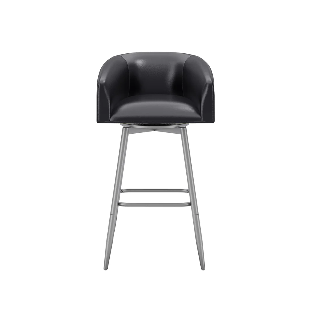 Barrel Bar Stool - Black - Image 22