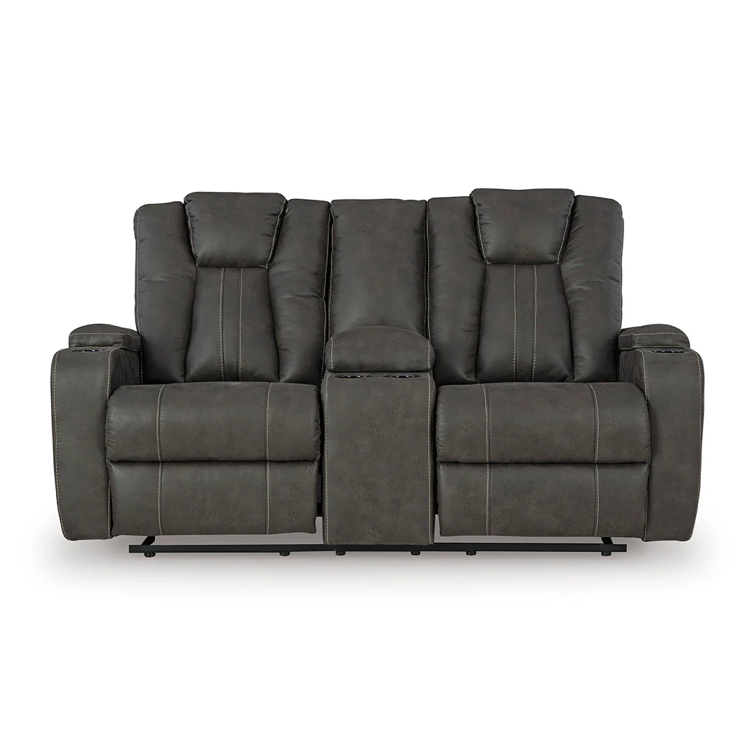Batavia Pier Reclining Loveseat with Console - Image 3