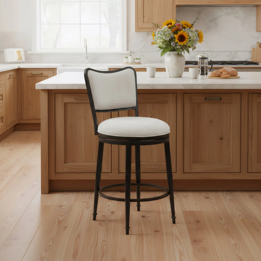 Baxter Upholstered Stool - Image 2