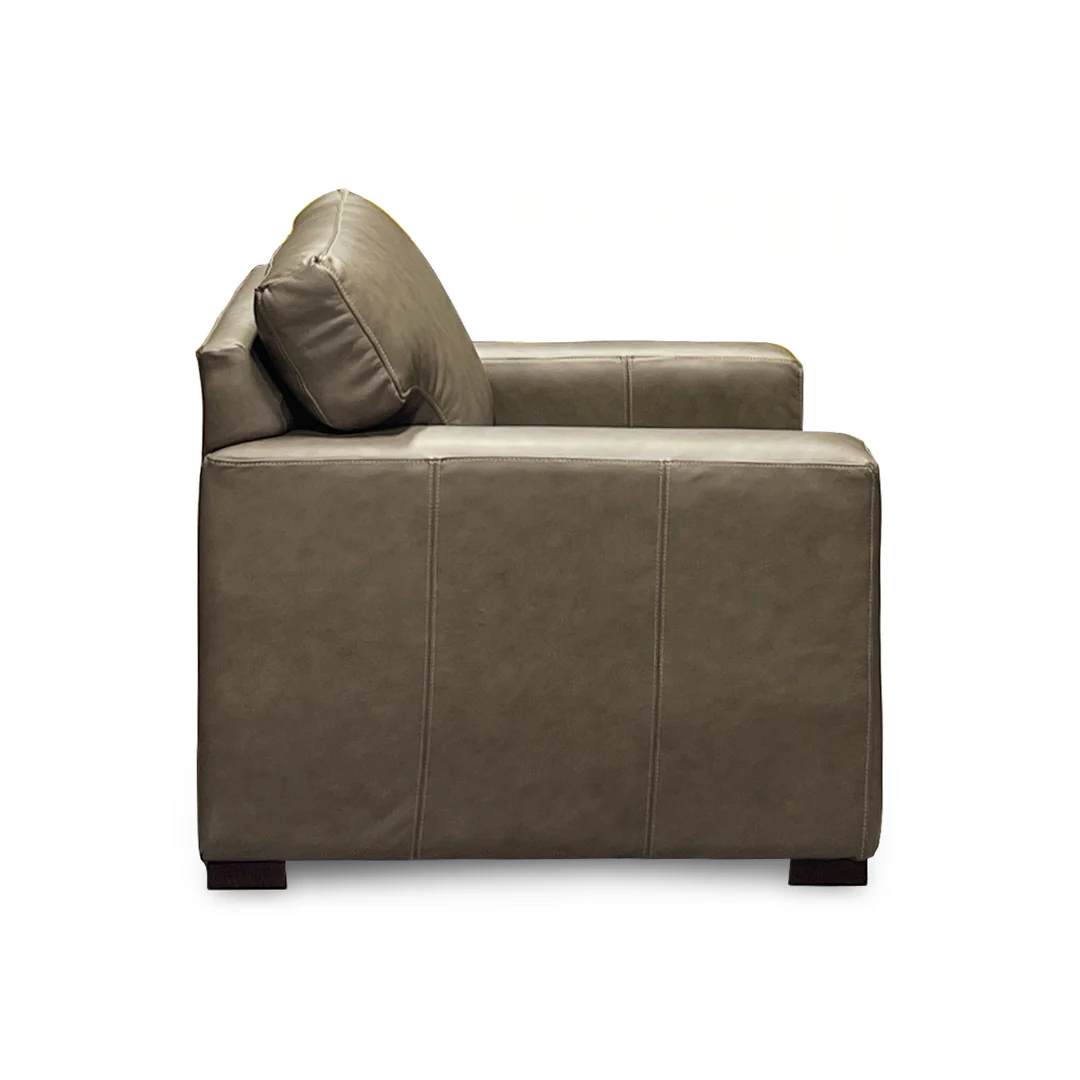 Baylor Leather Chair and a Half - Image 4
