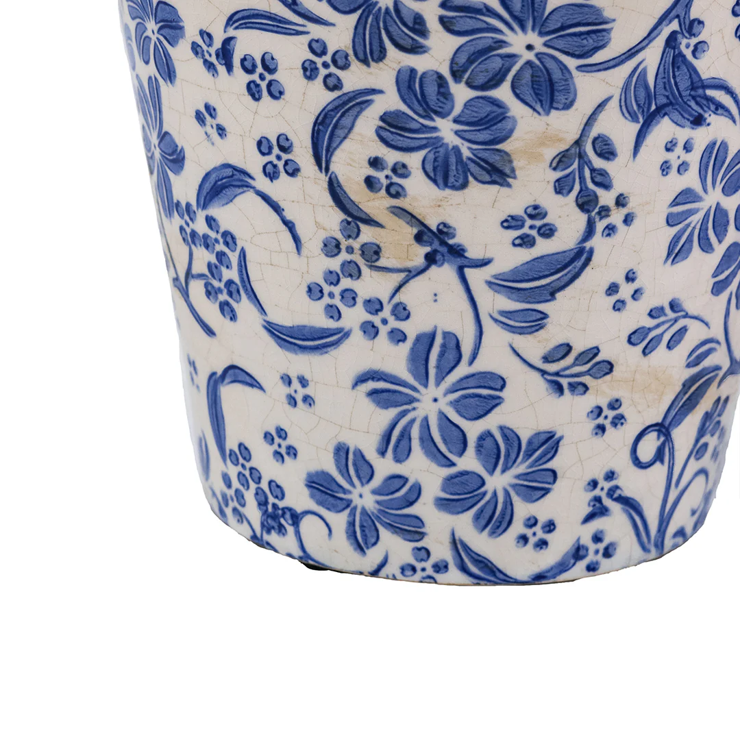 Blue & White Planters (Set of 2) - Image 3