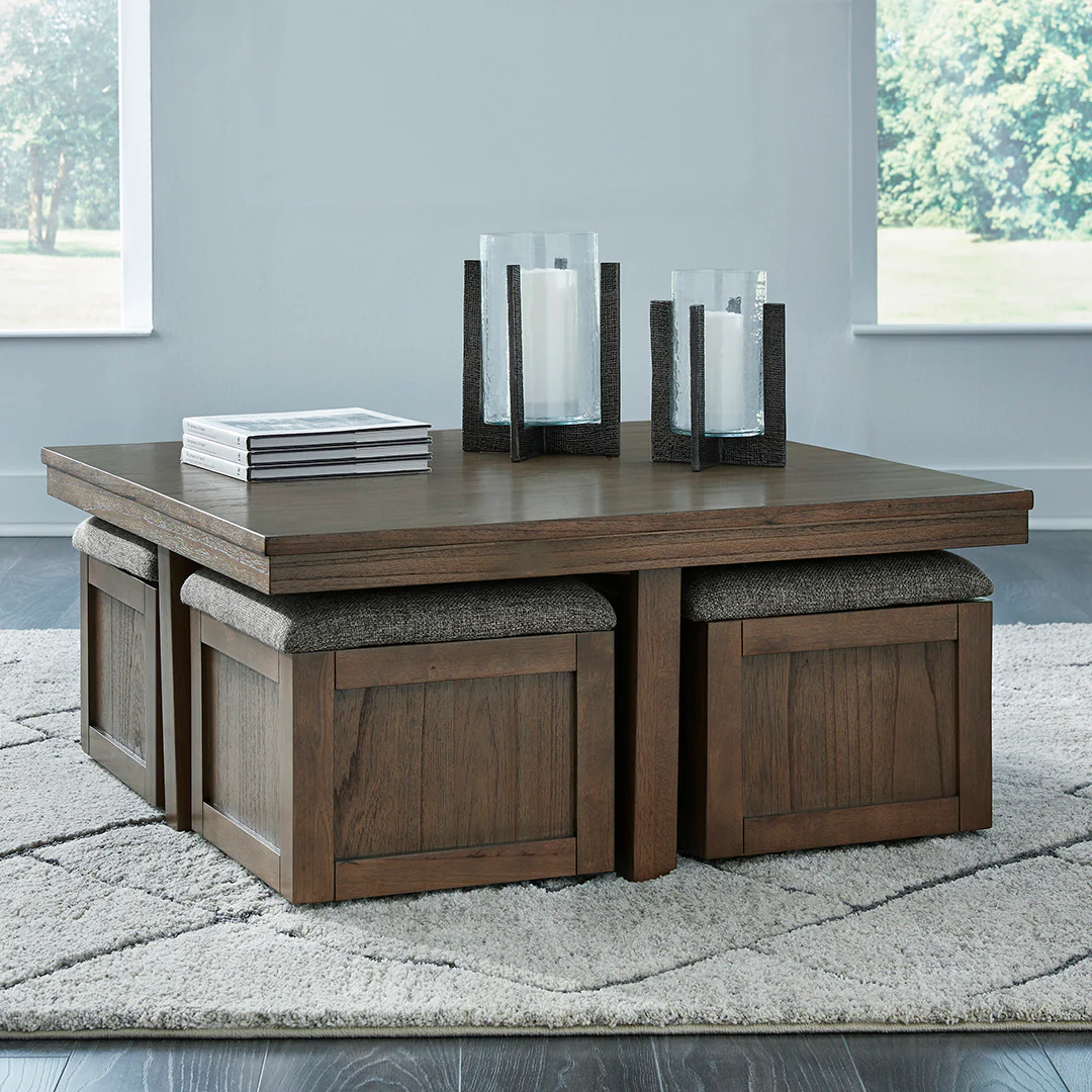 Boardernest Coffee Table with Stools - Image 3