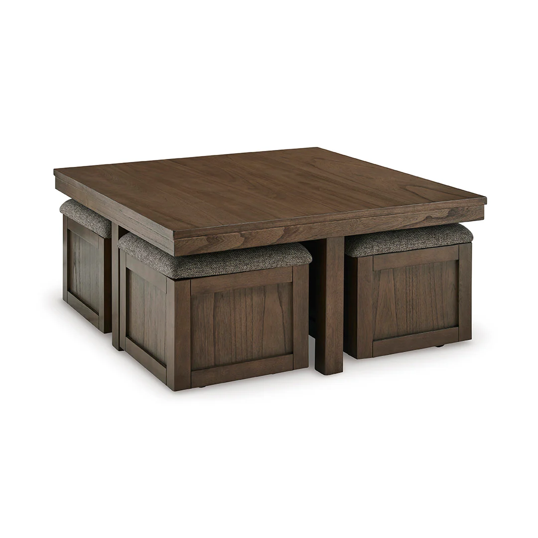 Boardernest Coffee Table with Stools - Image 4