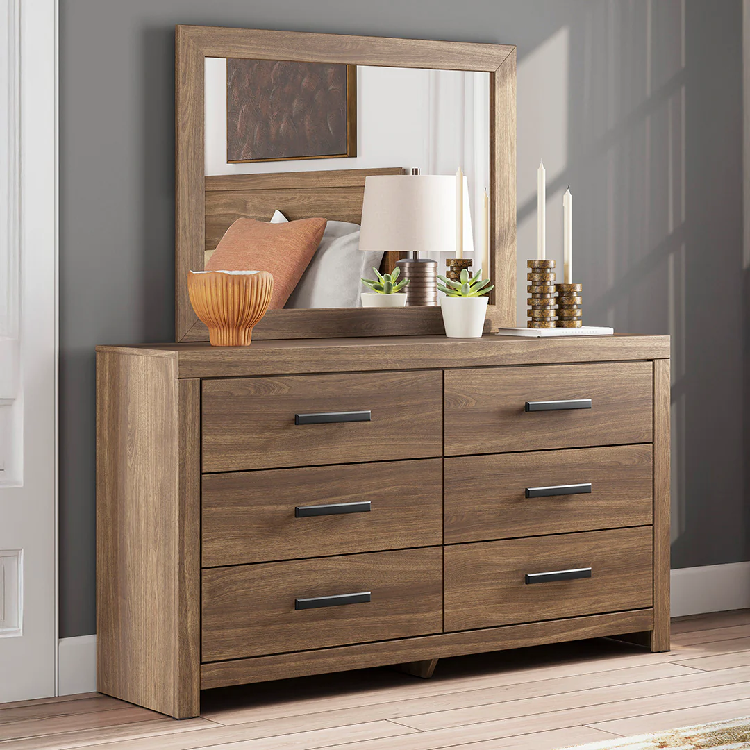 Broachmyn Mirror - Brown - Image 3