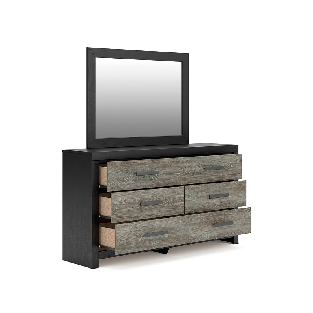 Broachmyn Black Bedroom Group with Mattress & Foundation - Queen - Image 12