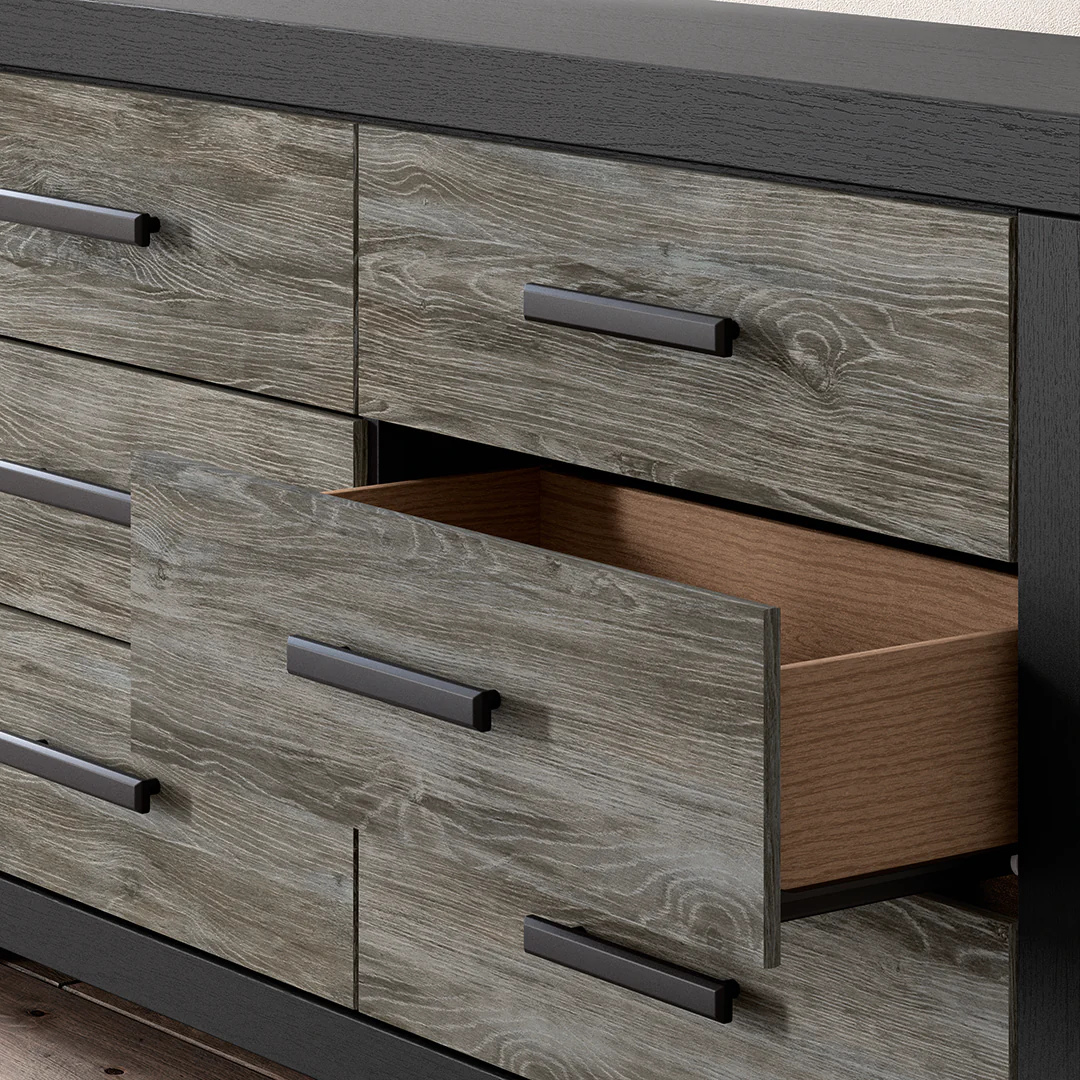 Broachmyn Black Bedroom Group with Mattress & Foundation - Queen - Image 15