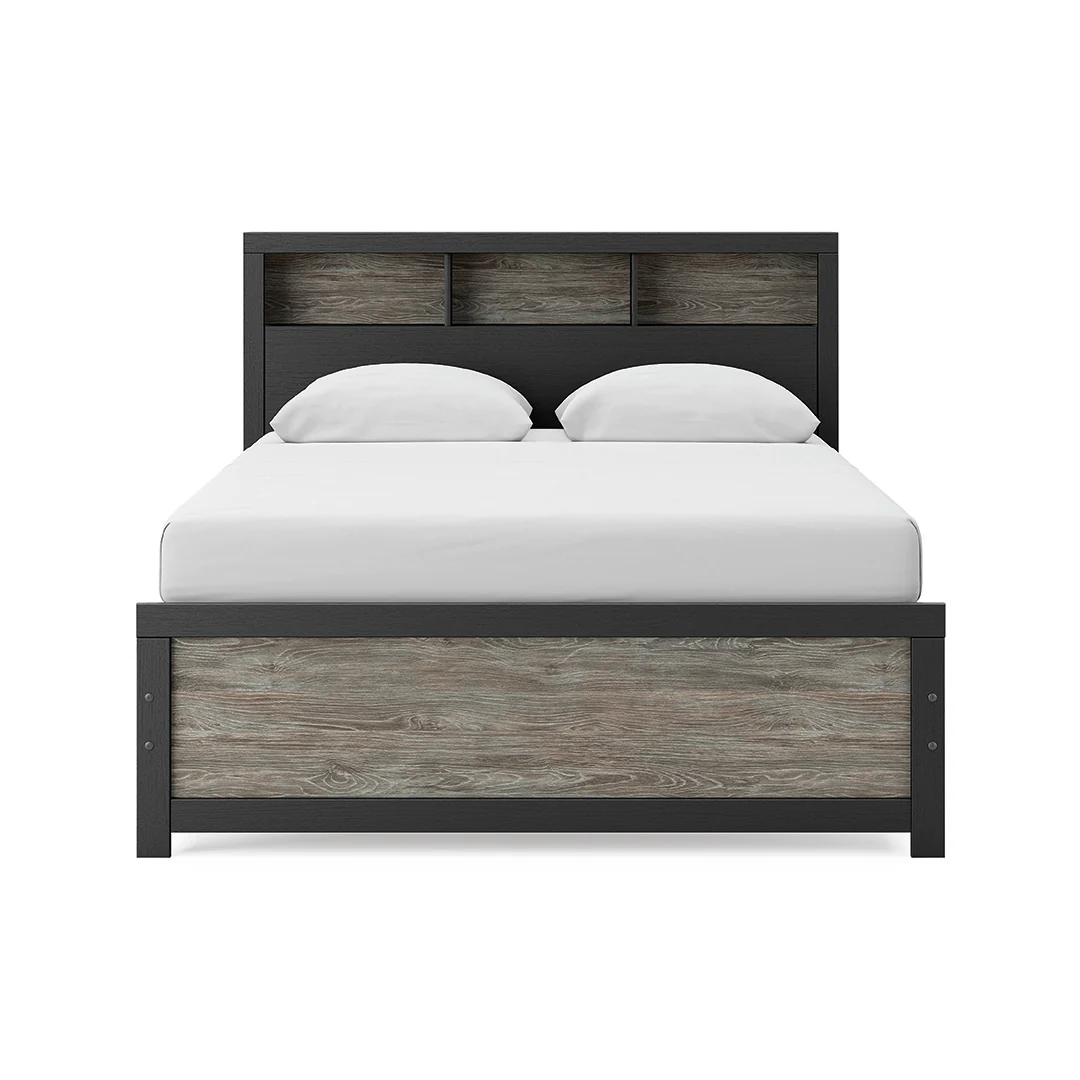 Broachmyn Black Bedroom Group with Mattress & Foundation - Queen - Image 3