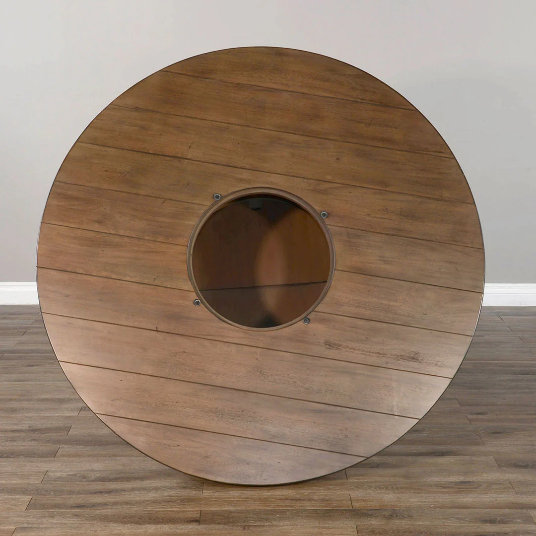 Buckskin Table with Stools - Image 10
