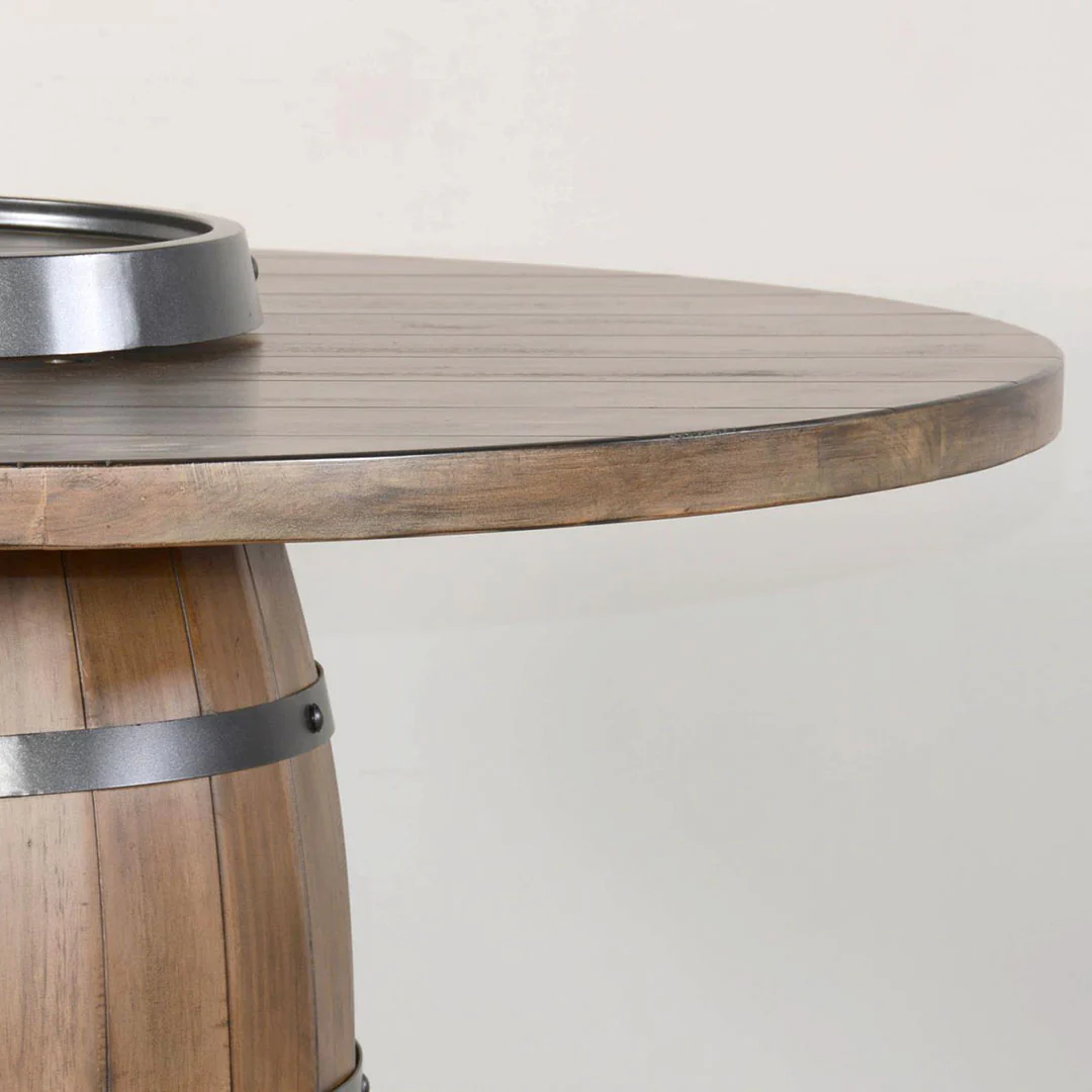 Buckskin Table with Stools - Image 5