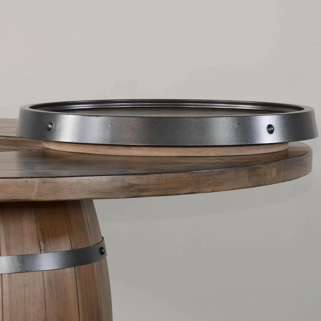 Buckskin Table with Stools - Image 7