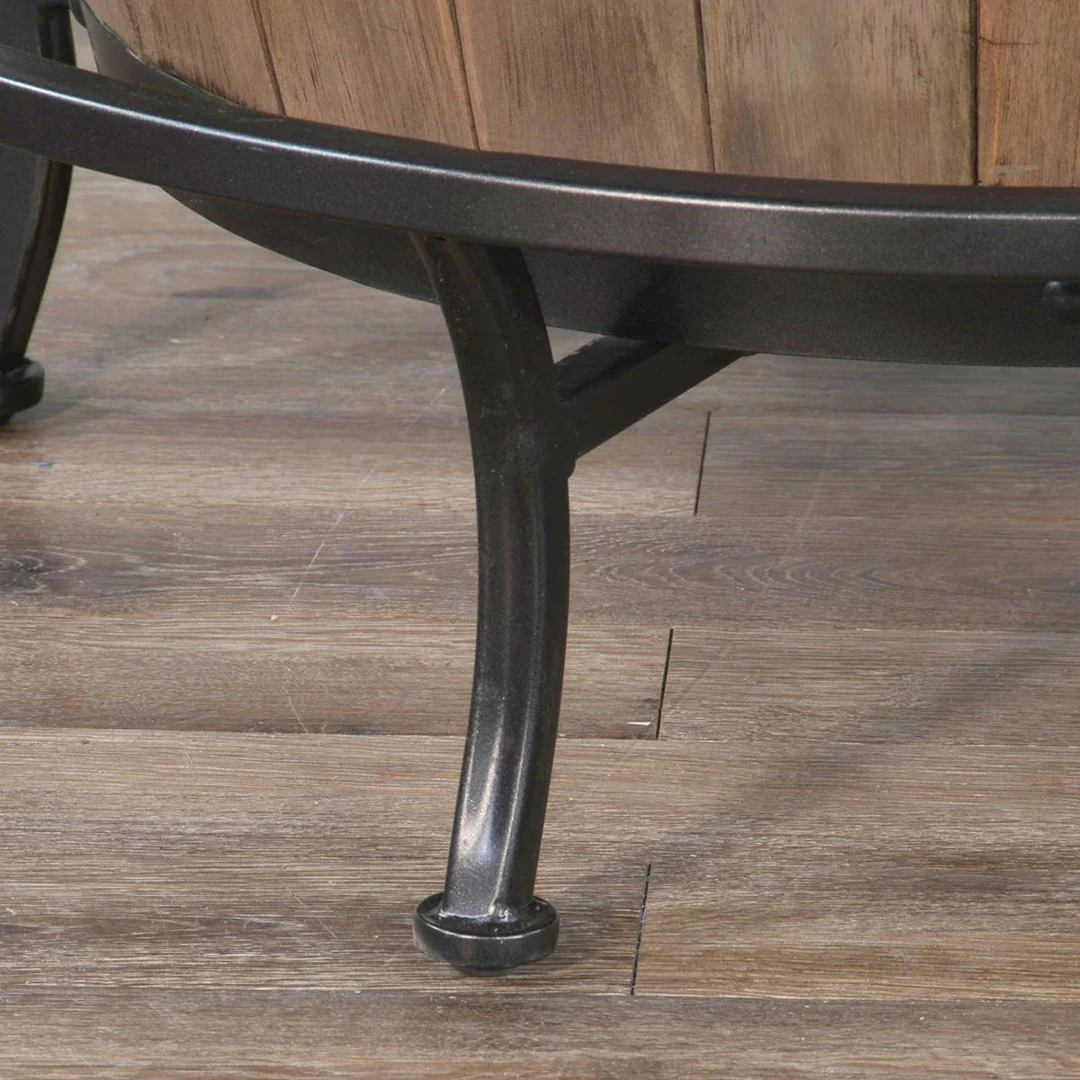 Buckskin Table with Stools - Image 9