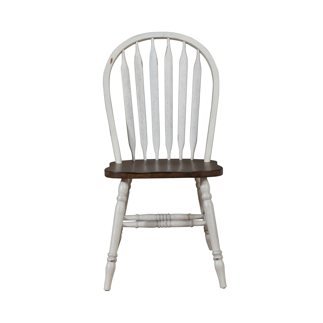 Carolina Crossing Windsor Side Chair - White - Image 3