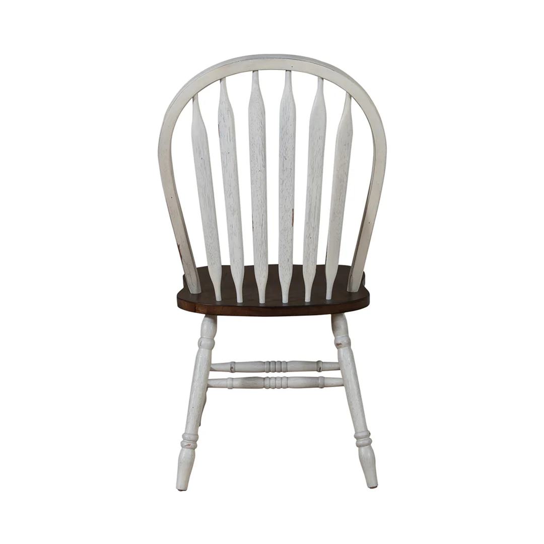 Carolina Crossing Windsor Side Chair - White - Image 5