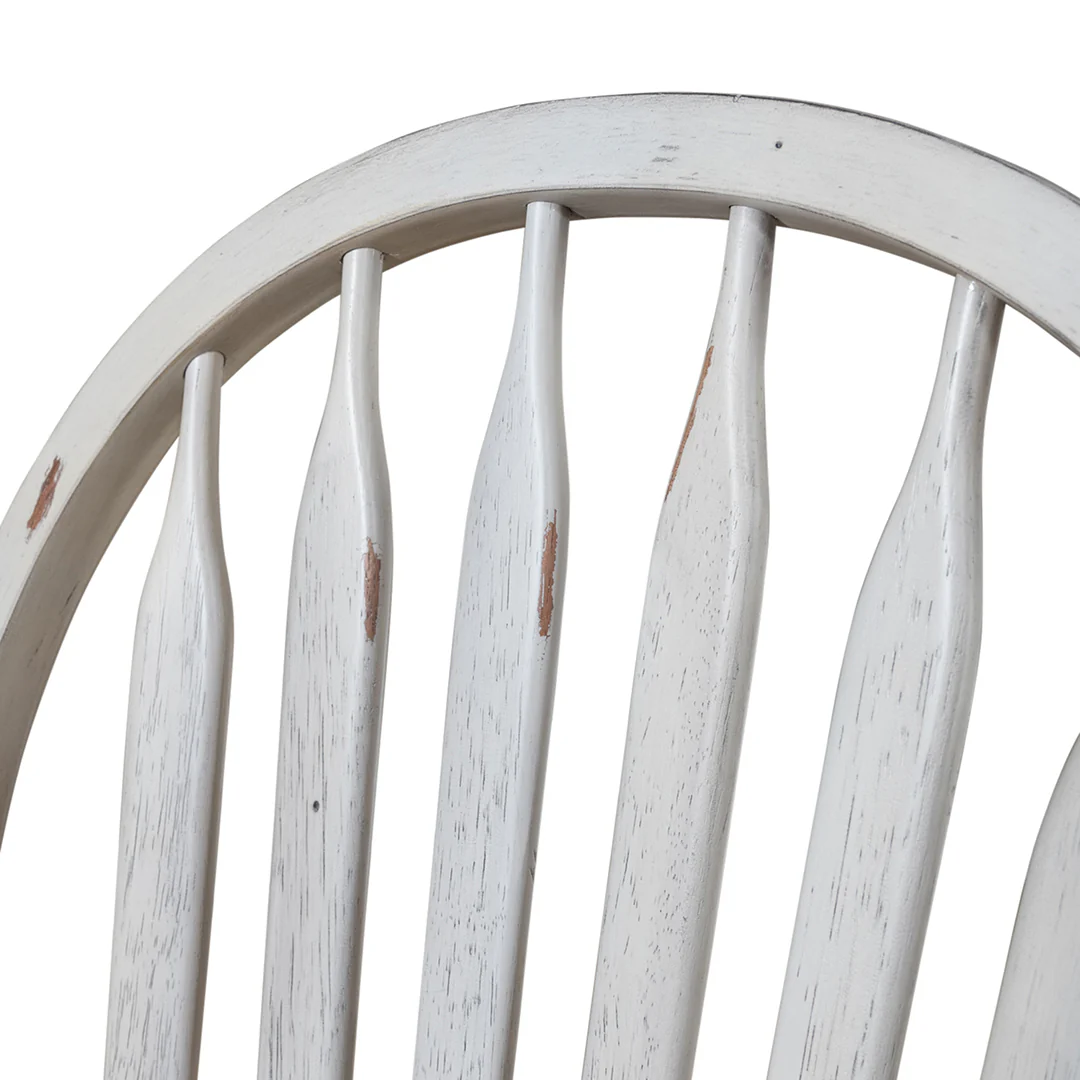 Carolina Crossing Windsor Side Chair - White - Image 6