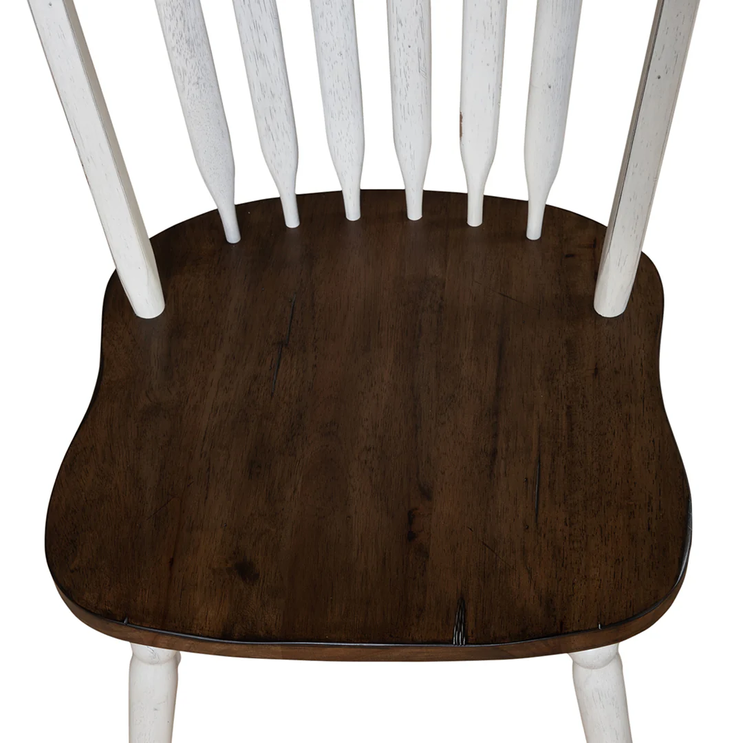 Carolina Crossing Windsor Side Chair - White - Image 7