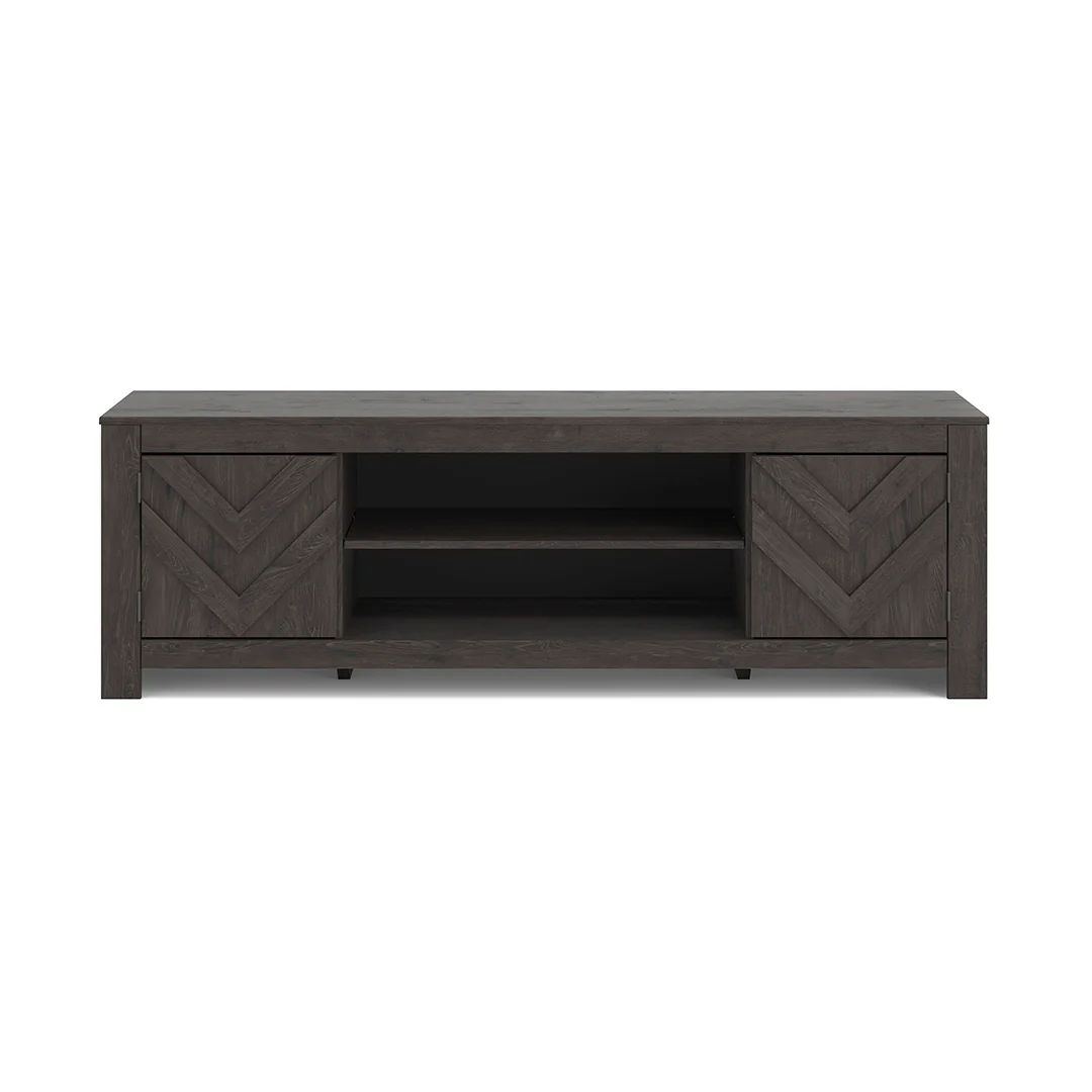 Cayboni Black TV Stand - 71 Inches - Image 3