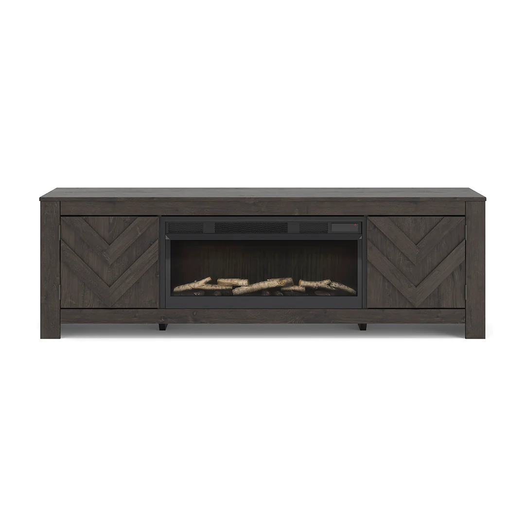 Cayboni Black TV Stand - 71 Inches - Image 8