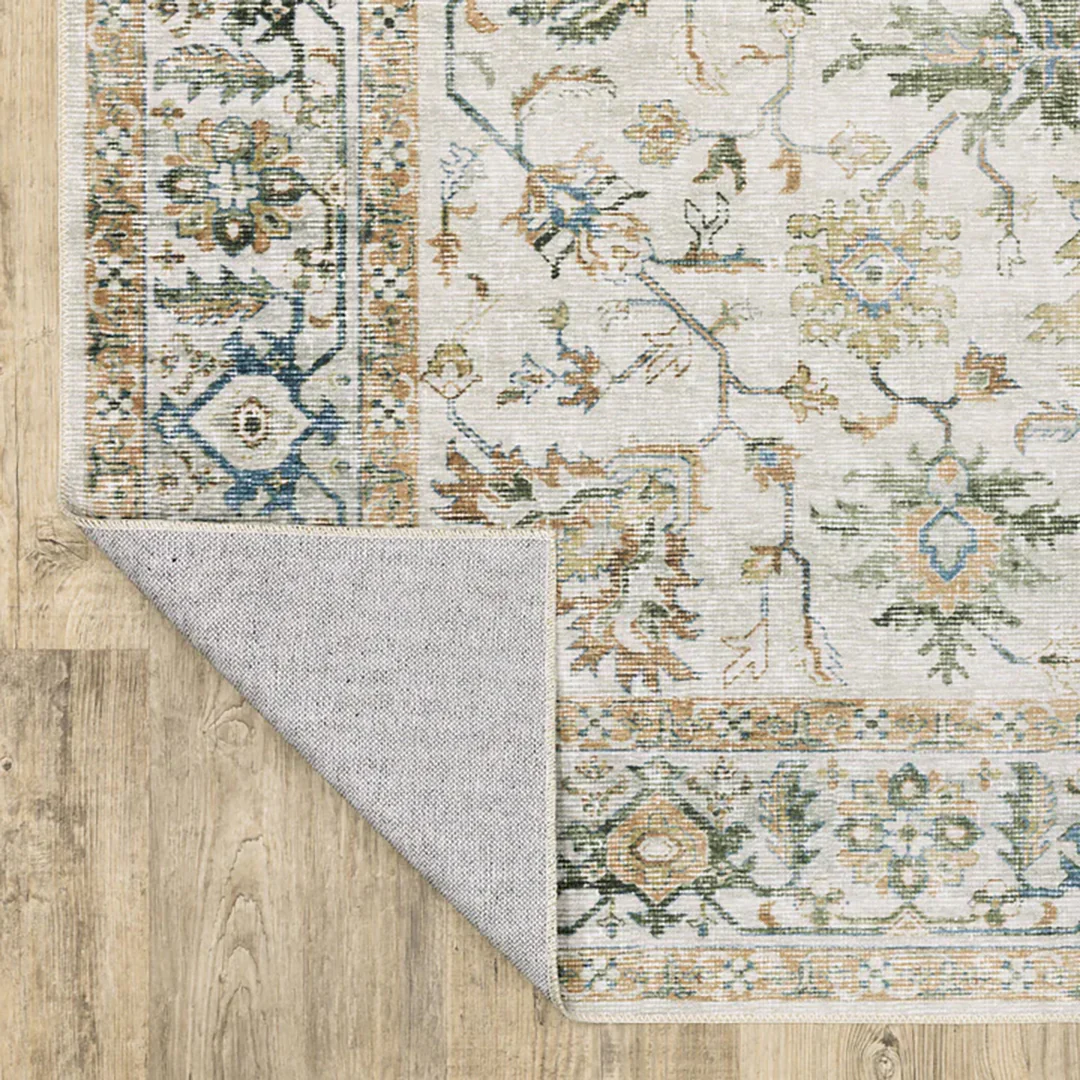 Charleston Ivory Washable Rug - Image 4
