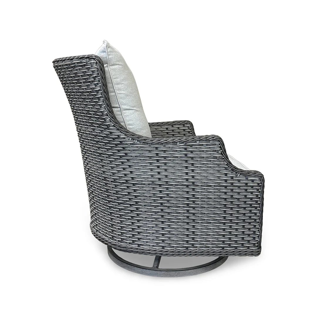 Clara Outdoor Swivel Chair - Image 4