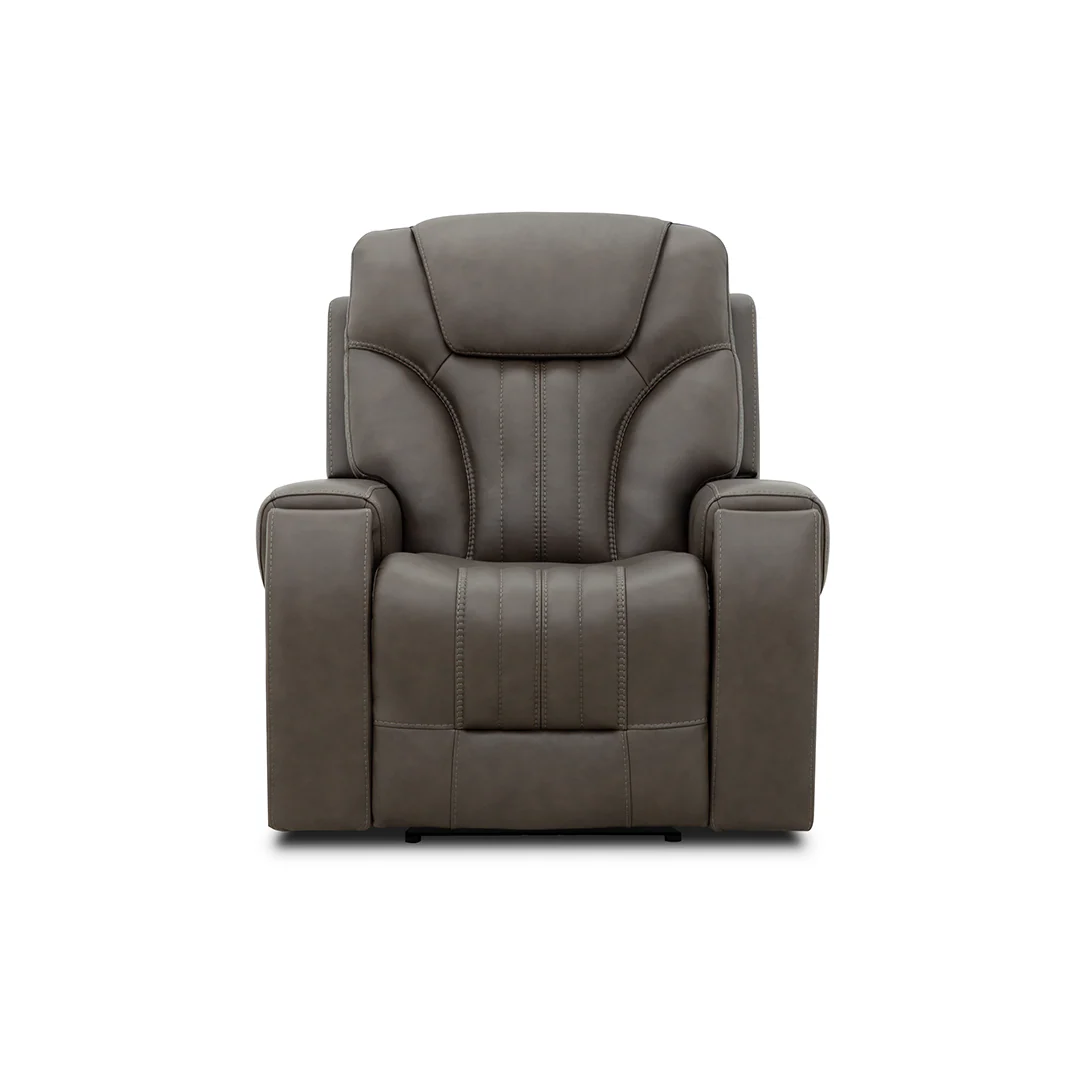Clark Zero-G Home Theater Leather Recliner - Image 3