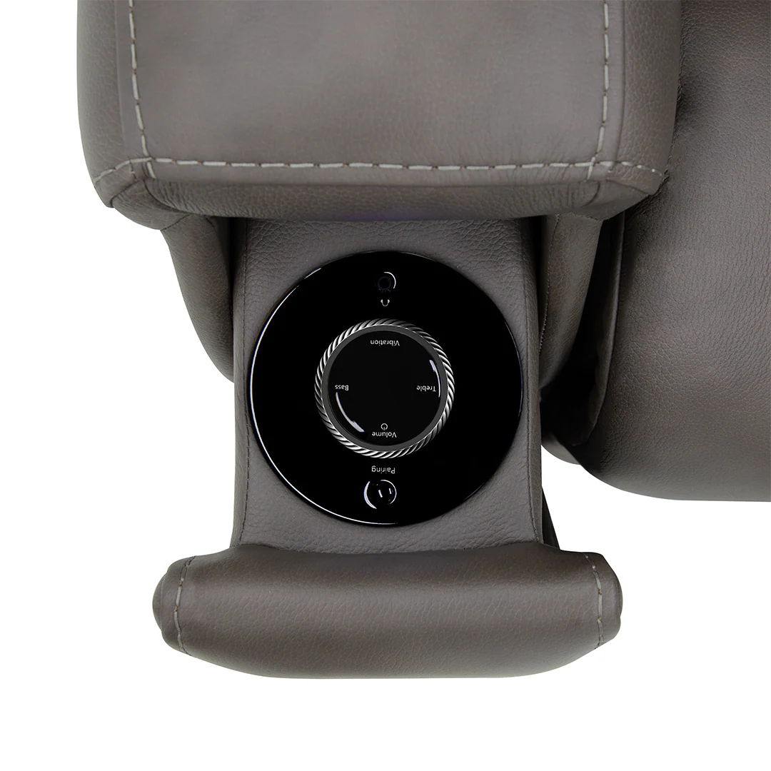 Clark Zero-G Home Theater Leather Recliner - Image 6