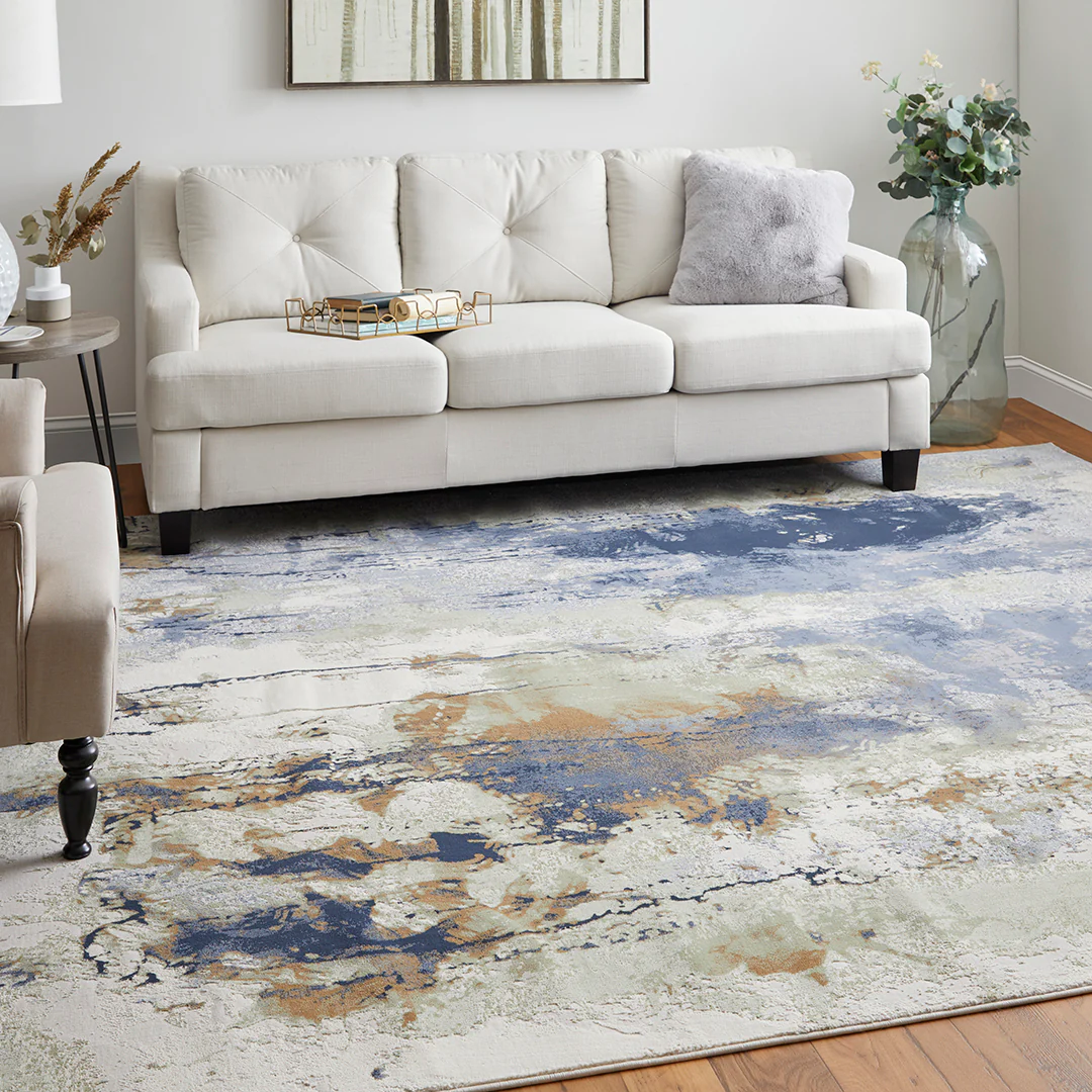 Clio Blue Multi Rug - Image 2
