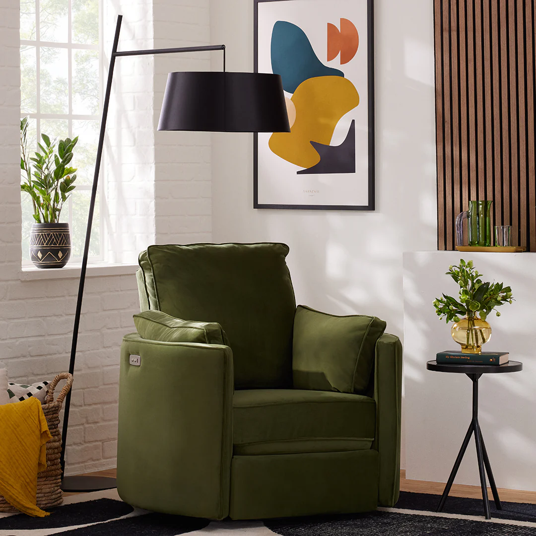 Corey Power Swivel Recliner - Image 2