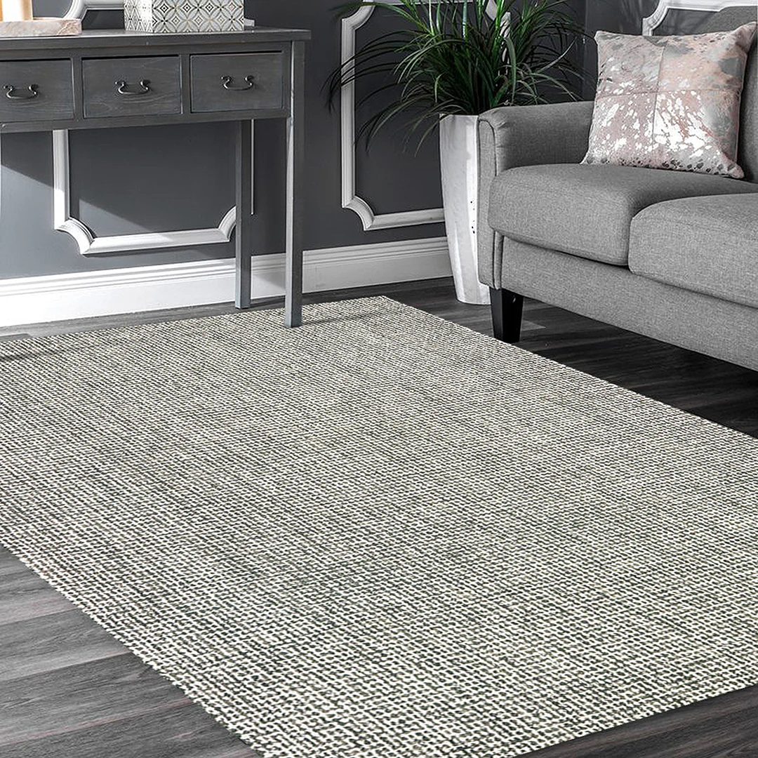 Criss Cross Gray Rug - Image 14