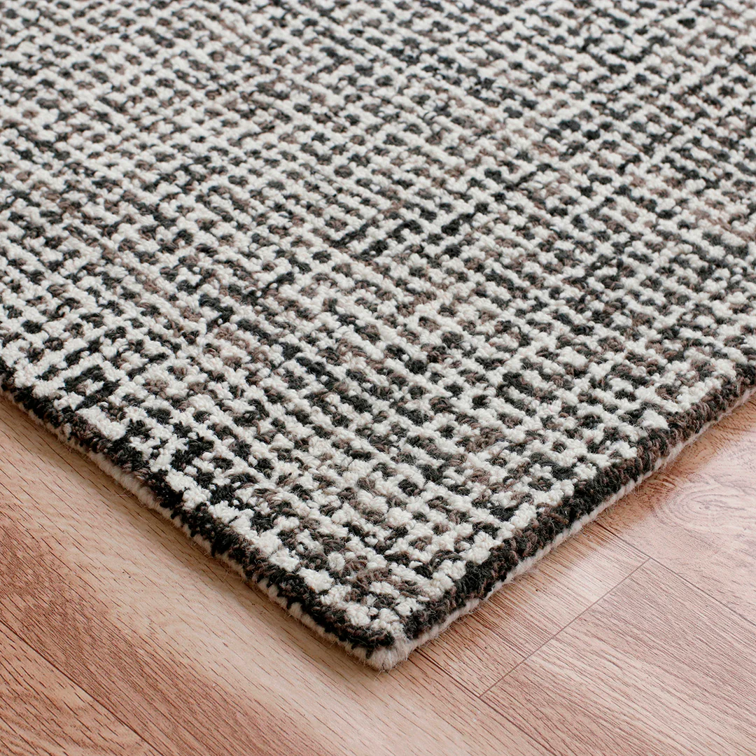 Criss Cross Gray Rug - Image 5