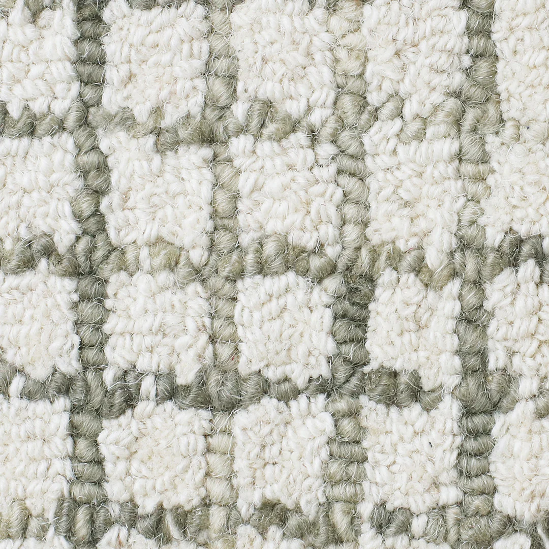 Criss Cross Silver Rug - Image 8