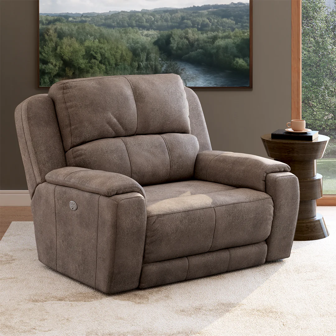 Dazzle Power Reclining Chair and a Half - Image 2