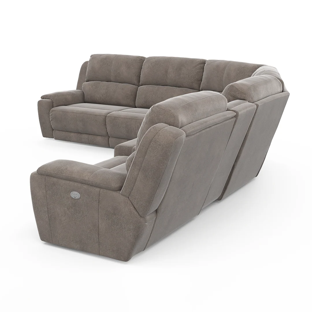 Dazzle Power Reclining Sectional (6pc) - Image 7