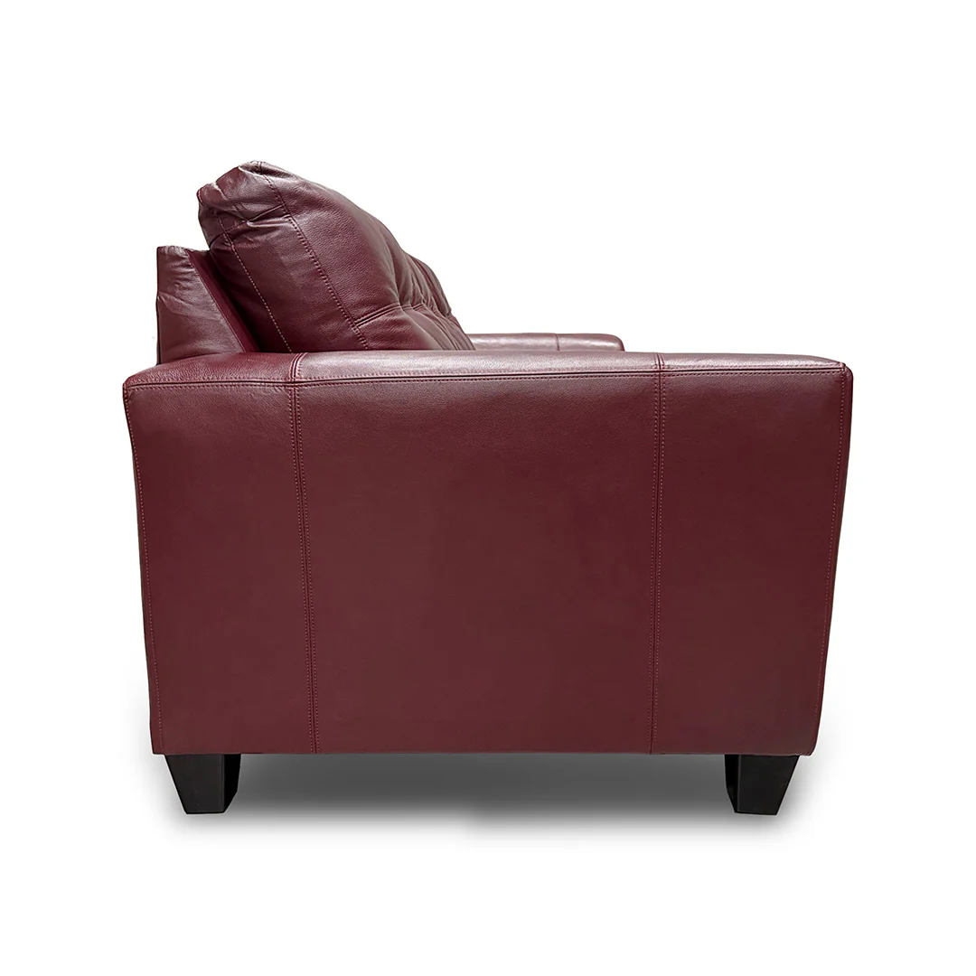 Denton Leather Sofa - Image 9
