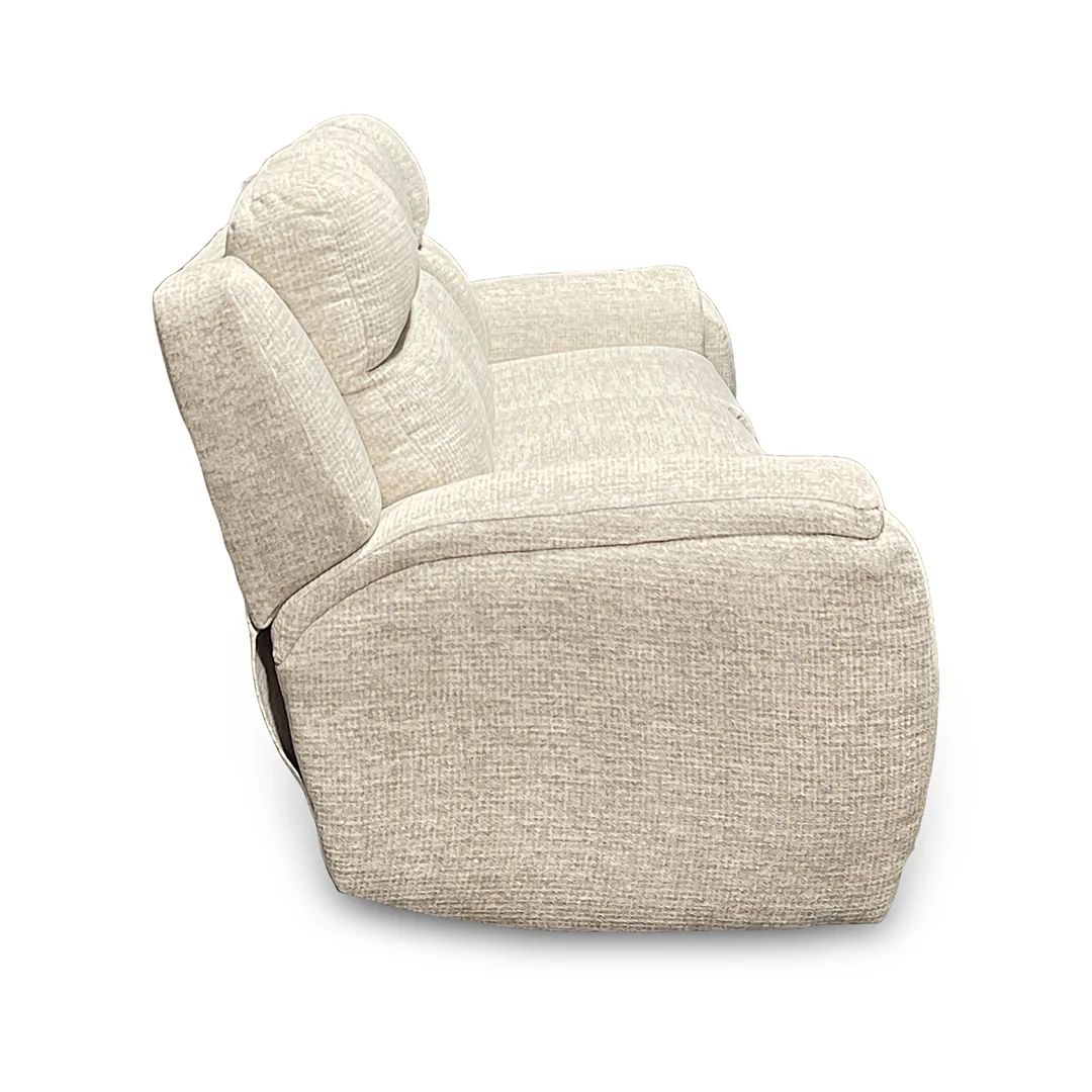 Drake Zero-G Power Reclining Sofa with Heat and Massage - Image 4
