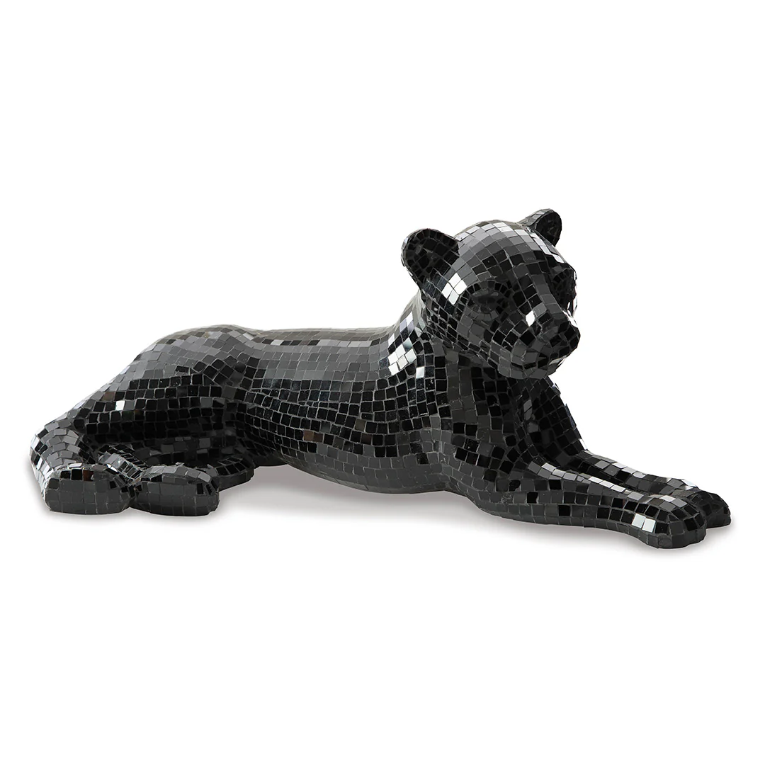 Drice Panther Sculpture - Black - Image 3