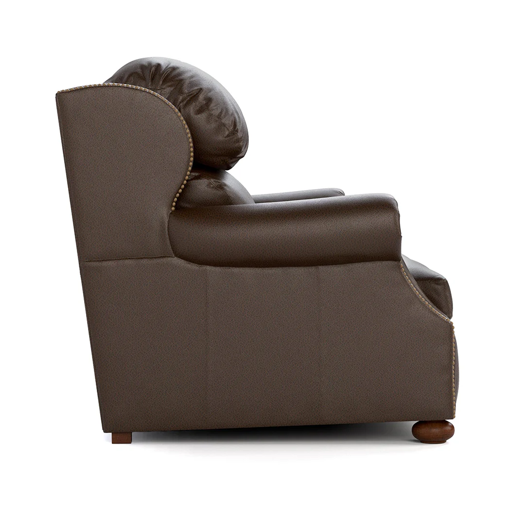 Durango Leather Reclining Sofa - Image 4