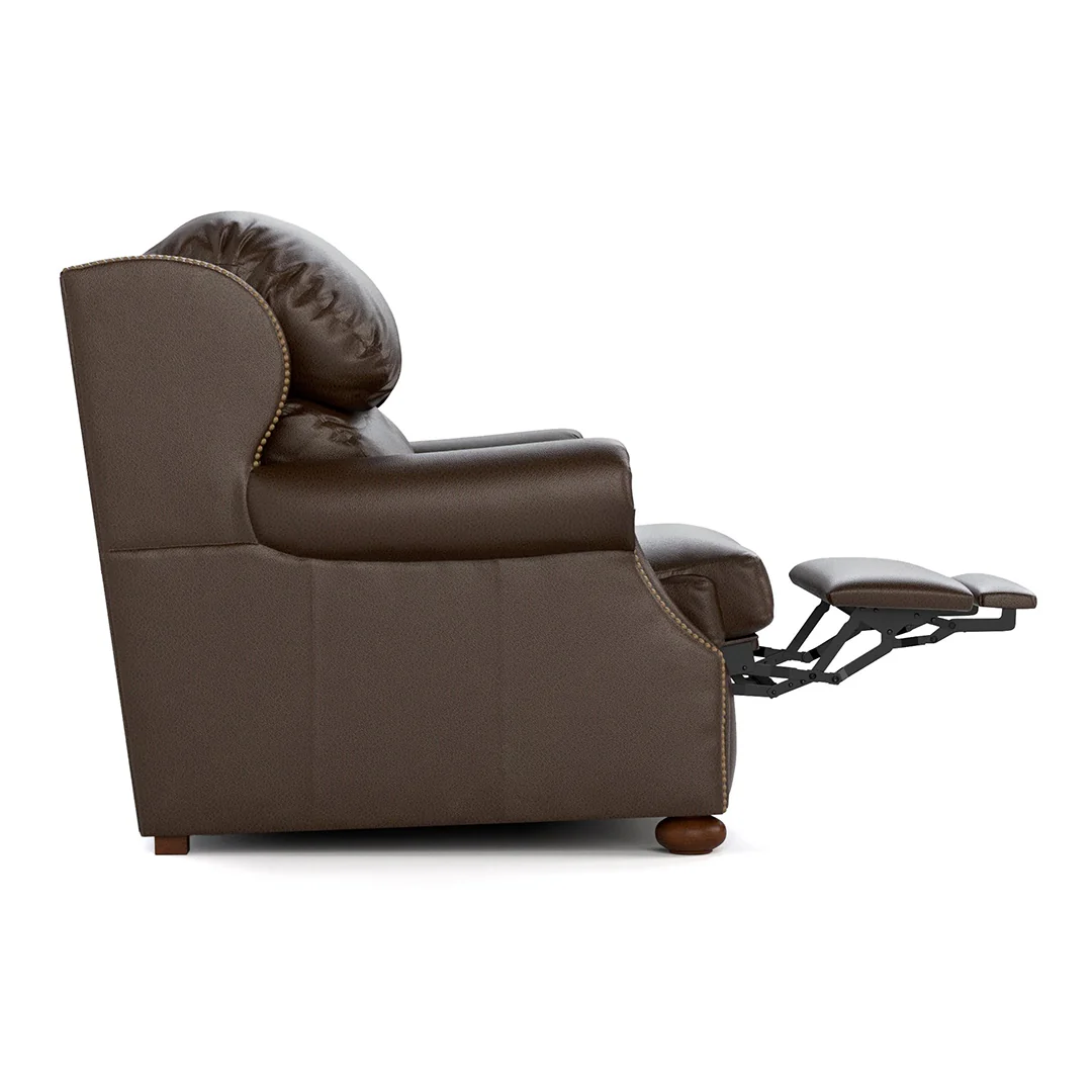 Durango Leather Reclining Sofa - Image 5