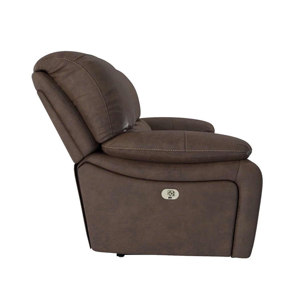 Dylan Leather Power Sofa - Image 6
