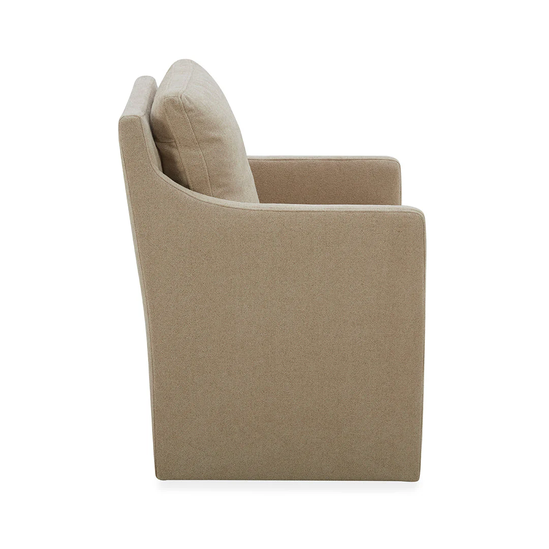 Elite Upholstered Dining Arm Chair - Image 4