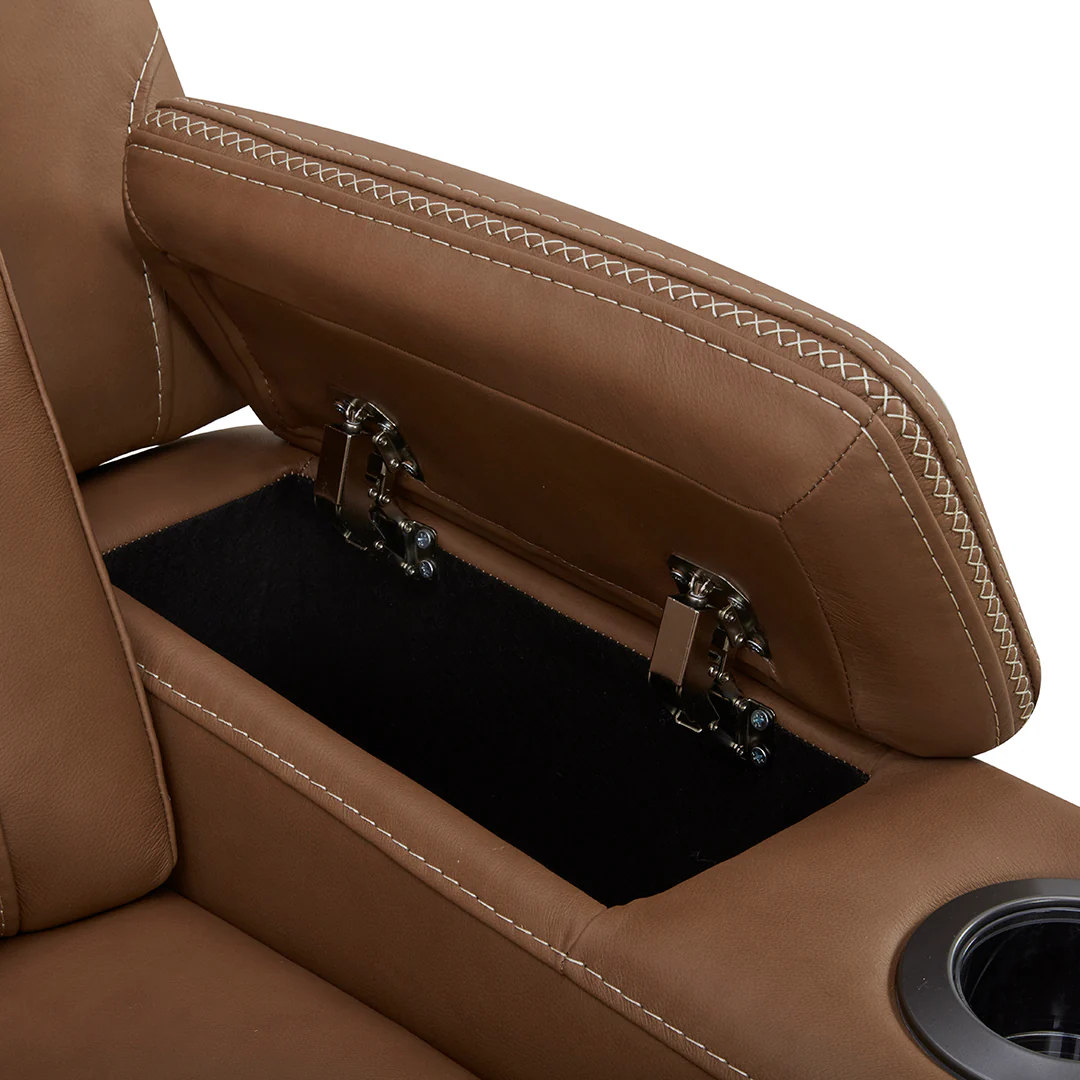 First Class Power Reclining Sectional - Image 11