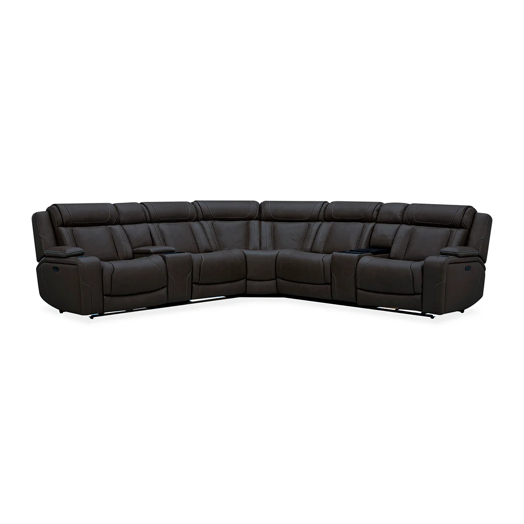 First Class Power Reclining Sectional - Image 25